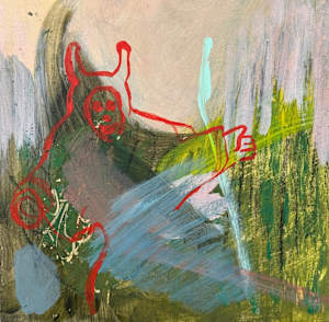 woodland study with Goya