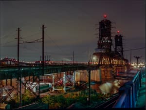 View South West From Witt Penn Bridge, Jersey City NJ
