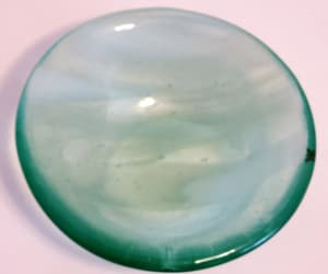 Small Bowl-Ming Green with White Streaky