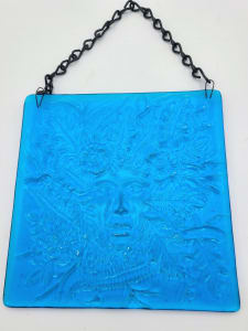 Garden Hanger-Lady of the Woods, Small, Turquoise