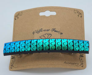 Barrette-Turquoise Wave Dichroic