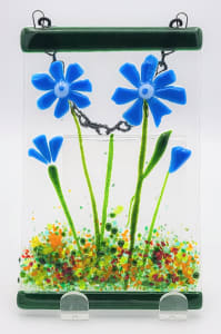 Garden Hanger-Blue Daisies