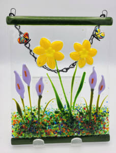 Garden Hanger-Double Daffodils & Calla Lillies