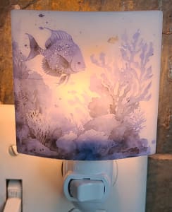 Nightlight with Undersea Fish