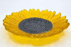 Sunflower Dish-Golden