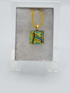 Necklace-Gold Ripple Dichroic