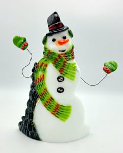 Stand-Up Snowman-Large (assorted colors)