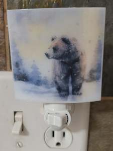 Nightlight-Snowy Bear