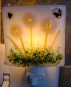 Nightlight-Pink Flowers