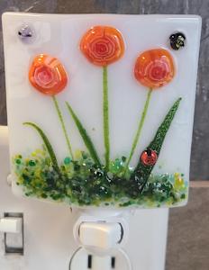 Nightlight-Orange Roses