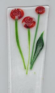 Plant Stake-Red Roses