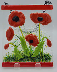 Garden Hanger-Red Poppies