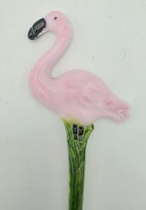 Plant Stake-Flamingo