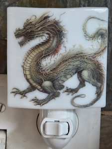 Nightlight-Green Dragon