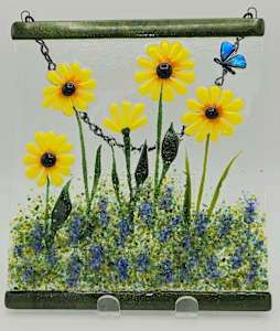 Garden Hanger-Yellow Daisies