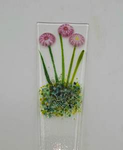 Plant Stake-Pink Chrysanthemum