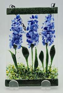 Garden Hanger-Blue Delphiniums