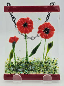 Garden Hanger-Red Poppies