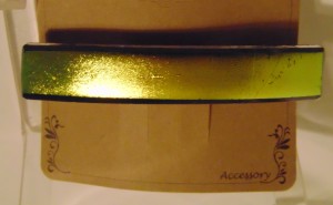 Barrette-Gold Dichroic, uncapped