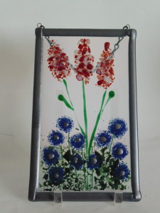 Garden Hanger-Steel blue frame