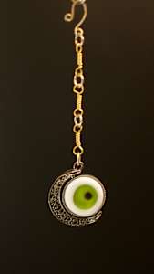 Olive (set in gunmetal)