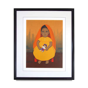 De la serie "Niños mexicanos": Muñeca