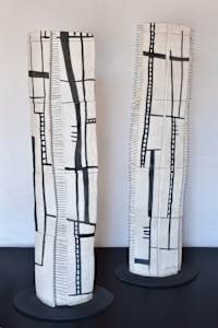 Paisaje con música, Pieza B: 155 X 32 X 17 cm.