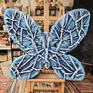 "Blue Butterfly"