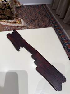 Organic Shape Wooden Tray
