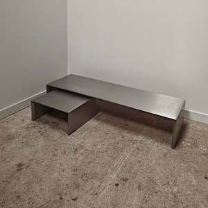 1990s Inox Coffee Table