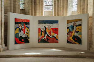 Madonna and Child Triptych
