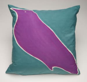 Bird Cushion - Raven