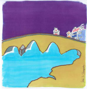Pont Roby - Aubergine
