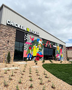 Chicken N Pickle Mural