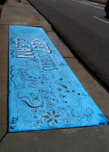 Keep Our Streams Clean (deaccessioned - temporary art)