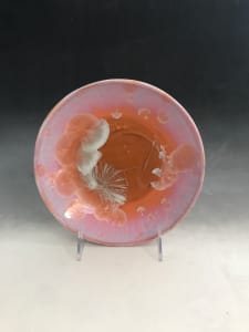 small orange bowl