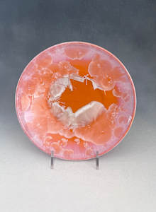Small Orange Plate