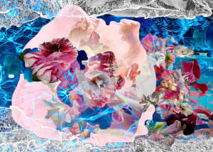 Swept up and stitched into the sea