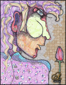 Freaky Dude (archival, matted)