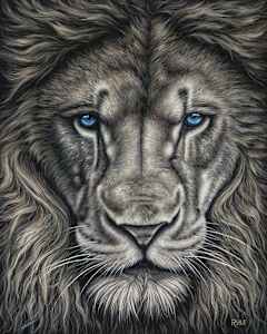 Unleash the Power-metal art print