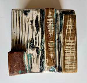 Wood Stripes Mini-Painting