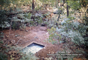 Video Trail by Robert Jungels and Alan Powell, Artpark 1977