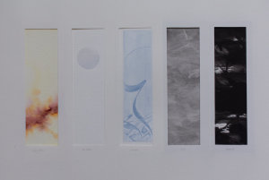 Sky Aglow/The Moon/Emerges/Dusk/Deepens