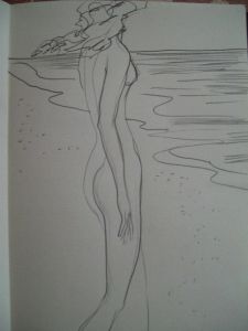 Nude at the beach