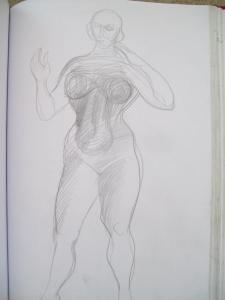 Bronze Sculpture at the St Louis Art Museum - 2005