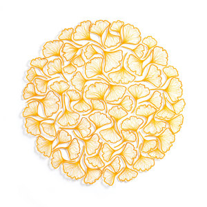 Ginkgo Leaf Mandala
