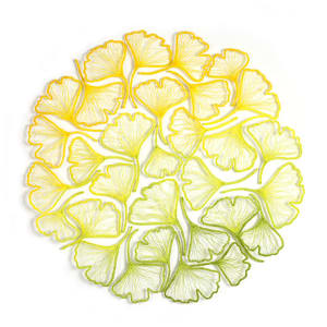 Gold to GreenGinkgo circle