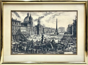 2736 - Veduta di Piazza Navona Sopra le Rovine del Circo Agonate