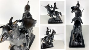 5081 - Bronze Medieval Knight