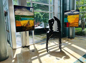 11380 - Custom Designed Art Stands